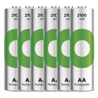 GP Újratölthető akkumulátor. ReCyko 2100 AA (HR6) - 6db