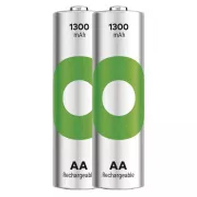 GP Újratölthető akkumulátor. ReCyko 1300 AA (HR6) - 2db