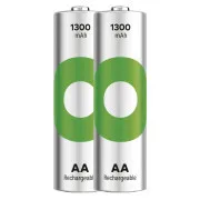 GP Újratölthető akkumulátor. ReCyko 1300 AA (HR6) - 2db