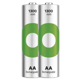 GP Újratölthető akkumulátor. ReCyko 1300 AA (HR6) - 2db GP Újratölthető akkumulátor. ReCyko 1300 AA (HR6) - 2db