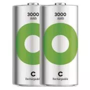 GP Újratölthető akkumulátor. ReCyko 3000 C (HR14) - 2db