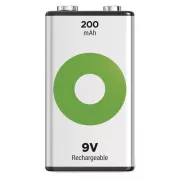 GP Újratölthető akkumulátor. ReCyko 200 (9V) - 1db