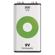 GP Újratölthető akkumulátor. ReCyko 200 (9V) - 1db