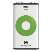 GP Újratölthető akkumulátor. ReCyko 200 (9V) - 1db