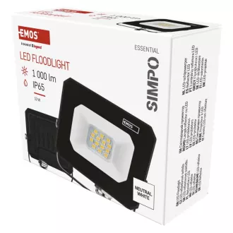 EMOS LED REFLECTOR SIMPO 10W, 1000Lm, 4000K