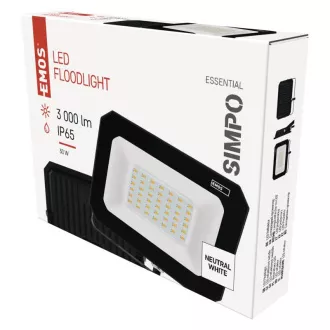 EMOS LED REFLECTOR SIMPO 30W, 3000Lm, 4000K