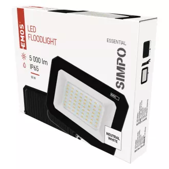 EMOS LED REFLECTOR SIMPO 50W, 5000Lm, 4000K EMOS LED REFLECTOR SIMPO 50W, 5000Lm, 4000K