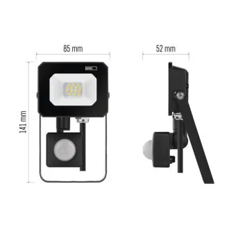 EMOS LED REFLECTOR SIMPO 10W, 1000Lm, 4000K, PIR EMOS LED REFLECTOR SIMPO 10W, 1000Lm, 4000K, PIR