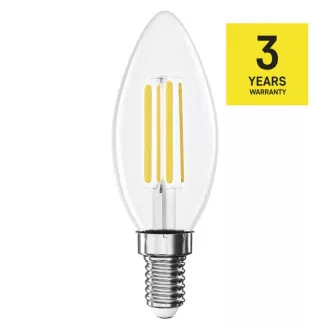 EMOS LED FLM gyertya 7W(75W) 1055lm E14 WW