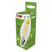 EMOS LED FLM gyertya 7W(75W) 1055lm E14 NW