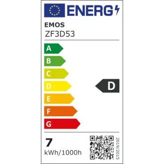 EMOS LED FLM gyertya 7W(75W) 1055lm E14 NW
