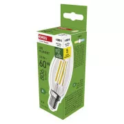EMOS LED FLM gyertya 3,8W(60W) 806lm E14 NW A CLASS