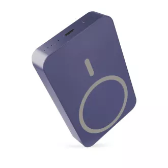 EMOS POWERBANK WI 1046, vezeték nélküli töltés 20W, 10.000mAh, KÉK, 1xUSB-C