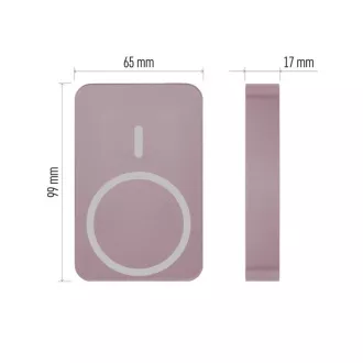 EMOS POWERBANK WI1046, vezeték nélküli töltés 20W, 10.000mAh, SALT, 1xUSB-C