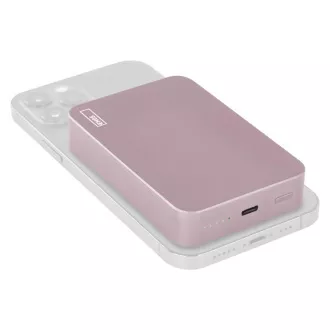 EMOS POWERBANK WI1046, vezeték nélküli töltés 20W, 10.000mAh, SALT, 1xUSB-C