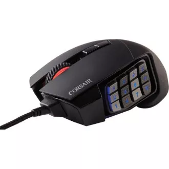 CORSAIR Scimitar Elite/Hering/Optikai/jobbkezes/18,000 DPI/Vezeték nélküli USB/Fekete CORSAIR Scimitar Elite/Hering/Optikai/jobbkezes/18,000 DPI/Vezeték nélküli USB/Fekete