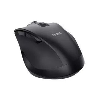 Trust Fyda többeszközös vezeték nélküli egér/Office/Optikai/jobbkezes/2 400 DPI/USB BT/Fekete