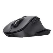 Trust Fyda többeszközös vezeték nélküli egér/Office/Optikai/jobbkezes/2 400 DPI/USB BT/Fekete