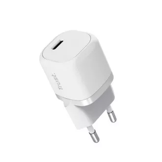 TRUST MAXO 20W USB-C TÖLTŐ FEHÉR