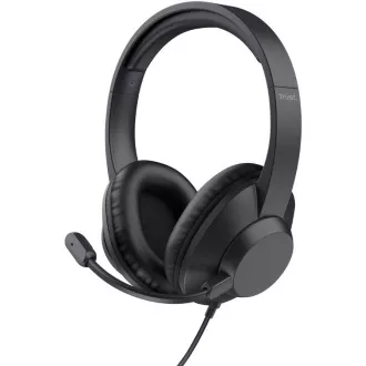 Trust Ayda Max/USB-A/C/Fekete