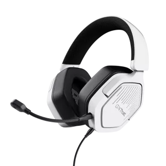 TRUST GXT492W CARUS HEADSET FEHÉR