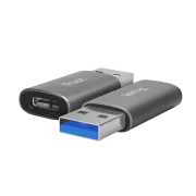 TRUST CALYX USB-A USB-C ADAPTER 2csomag