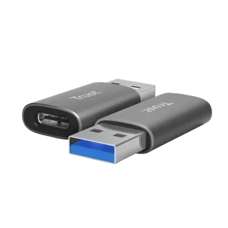 TRUST CALYX USB-A USB-C ADAPTER 2csomag