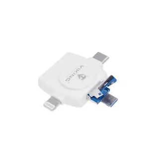 VIKING MEMORY CARD READER V4 USB3.0 4V1 fehér VIKING MEMORY CARD READER V4 USB3.0 4V1 fehér