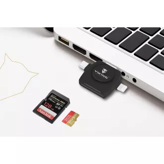 VIKING MEMORY CARD READER V4 USB3.0 4V1 fehér VIKING MEMORY CARD READER V4 USB3.0 4V1 fehér