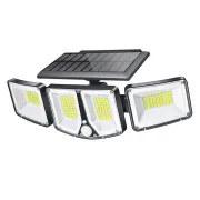 Kültéri napelemes LED fény mozgásérzékelővel VIKING S180/1200lm/2200mAh/3 üzemmódok/IP65