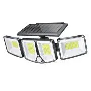 Kültéri napelemes LED fény mozgásérzékelővel VIKING S180/1200lm/2200mAh/3 üzemmódok/IP65