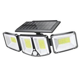 Kültéri napelemes LED fény mozgásérzékelővel VIKING S180/1200lm/2200mAh/3 üzemmódok/IP65