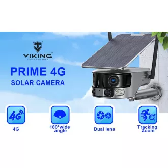 Napelemes kamera Viking PRIME-4G/18000mAh/színes éjjellátó/IP66/app/Android/iOS Napelemes kamera Viking PRIME-4G/18000mAh/színes éjjellátó/IP66/app/Android/iOS