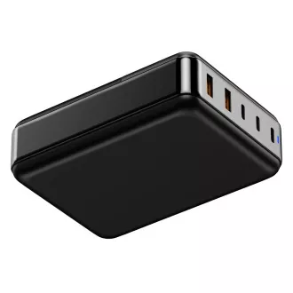 Viking USB GaN töltő 200W PD PRO/hálózati adapter/kimenet: 3xUSB-C,2xUSB-A/gyors töltés/