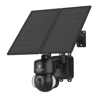 Solar HD kamera Viking HDs03 4G/20000mAh/színes éjszakai látás/IP66/alkalmazás/értesítés/fekete