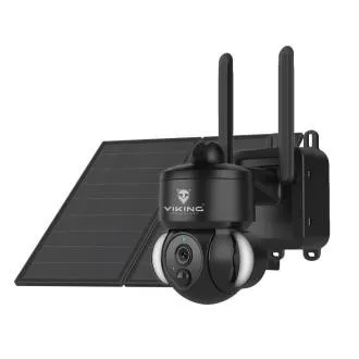 Solar HD kamera Viking HDs03 4G/20000mAh/színes éjszakai látás/IP66/alkalmazás/értesítés/fekete Solar HD kamera Viking HDs03 4G/20000mAh/színes éjszakai látás/IP66/alkalmazás/értesítés/fekete