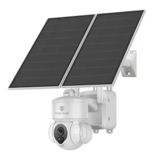Napelemes HD kamera Viking HDs03 4G/20000mAh/színes éjjellátó/IP66/alkalmazás/értesítés/fehér