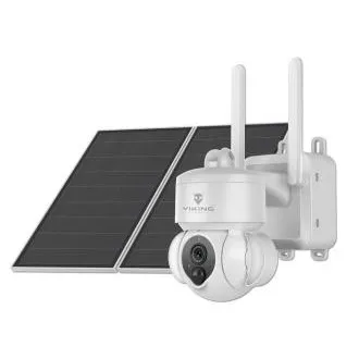 Napelemes HD kamera Viking HDs03 4G/20000mAh/színes éjjellátó/IP66/alkalmazás/értesítés/fehér Napelemes HD kamera Viking HDs03 4G/20000mAh/színes éjjellátó/IP66/alkalmazás/értesítés/fehér