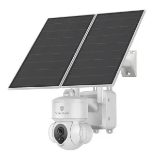 Napelemes HD kamera Viking HDs03 4G/20000mAh/színes éjjellátó/IP66/alkalmazás/értesítés/fehér Napelemes HD kamera Viking HDs03 4G/20000mAh/színes éjjellátó/IP66/alkalmazás/értesítés/fehér