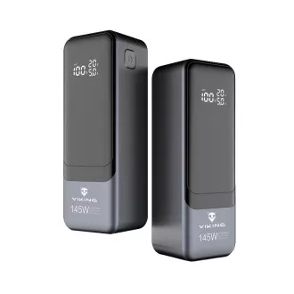 Viking PN-964PD 27000 mAh/Kimenet:1xUSB-A,2xUSB-C/Bemenet:2xUSB-C/LED kijelző