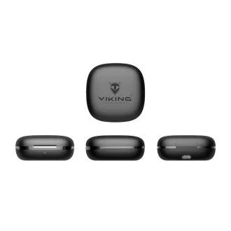 Viking V49/BT/Vezeték nélküli/Vezeték nélküli/Fekete vezeték nélküli Bluetooth fejhallgató