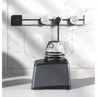 Viking A40SB aljzatmodul, ezüst-fekete/kimenetek - 1xAC/teljesítmény 2500W/230V,16A,50Hz/aljzat típusig