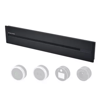 Aljzatszalag - süllyesztett Viking LZ40B/230V,50Hz/40cm hosszú/fekete/felső 5 modulig/IP20/alumínium/süllyesztve