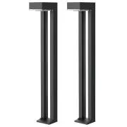 Kültéri napelemes LED lámpa Viking SR07 - 2db/1000 lm/IP54/2 üzemmódok/meleg fehér