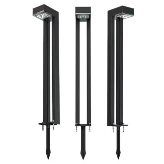 Kültéri napelemes LED lámpa Viking SR07 - 2db/1000 lm/IP54/2 üzemmódok/meleg fehér