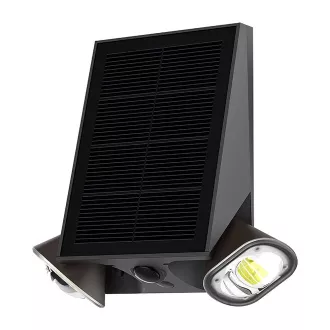 Viking SR39 kültéri napelemes LED lámpa/mozgásérzékelő/800 lm/IP44/4 üzemmód/napfényfehér