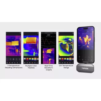 TOPDON hő infravörös kamera TC002C/256x192/iOS/nézőmező 56°x42°/USB-C/ TOPDON hő infravörös kamera TC002C/256x192/iOS/nézőmező 56°x42°/USB-C/