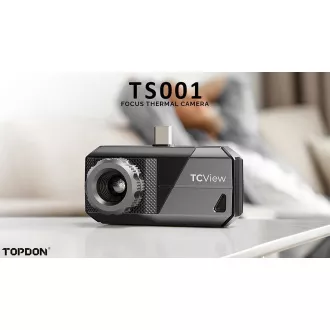 TOPDON hő infravörös kamera TS001/256x192/Android/ablakok/nézőmező 13°x10°/USB-C/ TOPDON hő infravörös kamera TS001/256x192/Android/ablakok/nézőmező 13°x10°/USB-C/