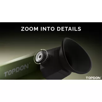 TOPDON hőkamerás monokulár TS004/távolság 410m/OLED 1024x768/5000mAh/50Hz/IP67