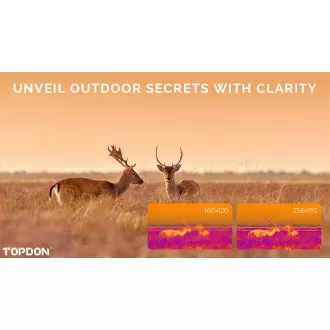 TOPDON hőkamerás monokulár TS004/távolság 410m/OLED 1024x768/5000mAh/50Hz/IP67